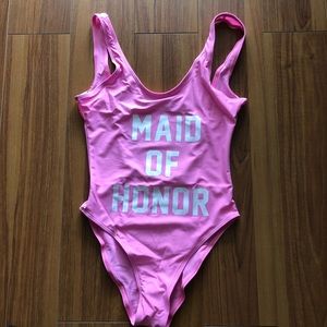 maid of honor swimsuit